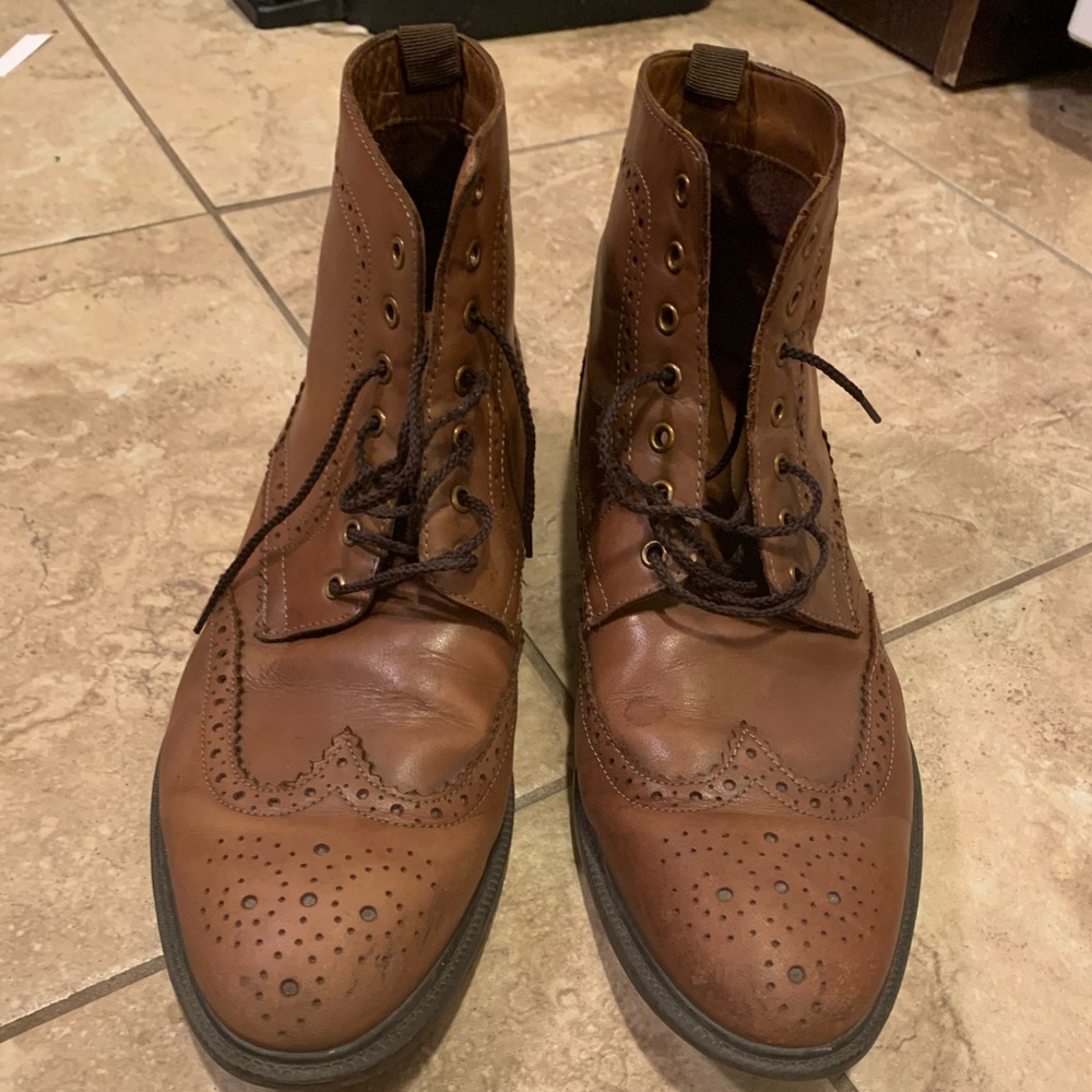 Stafford men dress boots 11.5